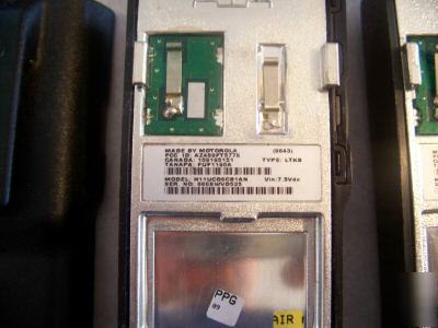 2X motorola gtx 800 mhz handheld w/chargers trunking