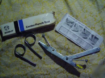 Band-it center punch tool - part #S03869. 