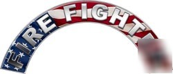 Helmet arcs rockers FF50 reflective firefighter flag