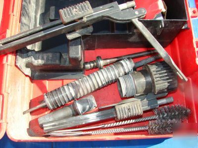 Hilti dx 451 powder actuated nailer case loaded tools