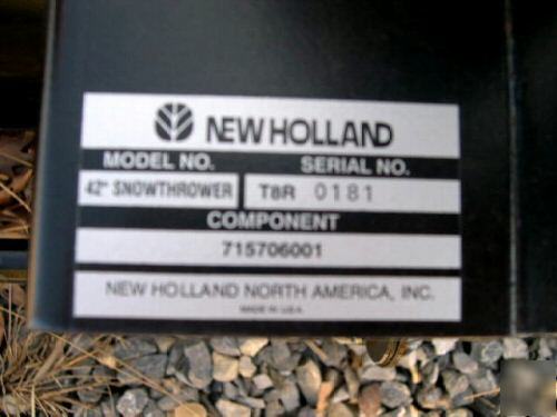 New holland 42