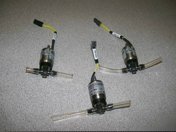 Pneumatic valves (3) parker vac-20 psig - 24 volt