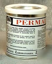 Qt. permalac industrial clear protective metal coating 