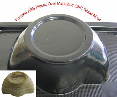Vacuum forming machine thermo plastic sheet mold former