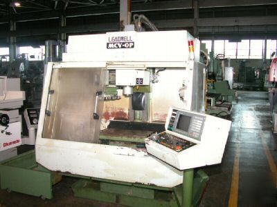 Leadwell model #mcv-op cnc vertical machining center