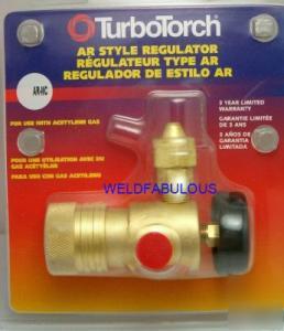 Turbotorch 0386-0726 ar-mc acetylene mc regulator
