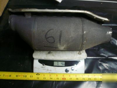 Scrap catalytic converter for recycle only, used #61