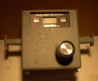 Microwave x band waveguide rotary vane attenuator M267