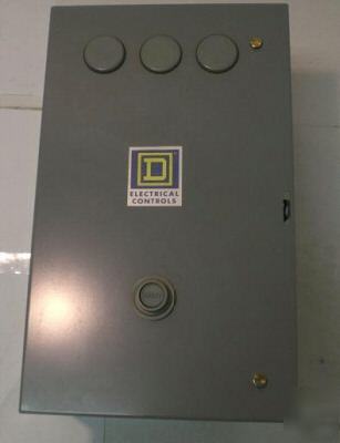 New square d nema type 3R enclosure 9991SDH1 with reset 