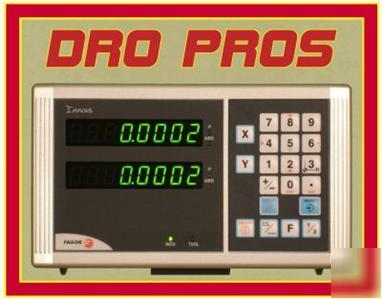 Fagor 2 axis 18 x 36 digital readout mill dro kit