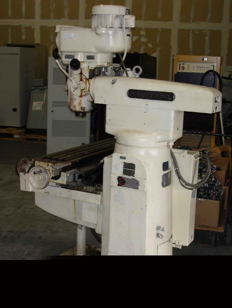 Gorton mastermil model 1-22 industrial vertical mill 