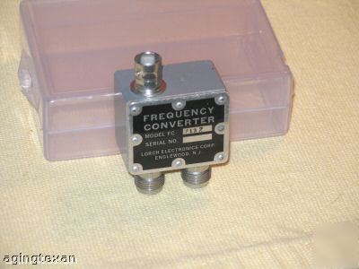 Lorch frequency converter model fc-201 