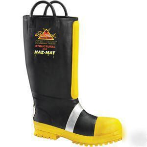 Thorogood hellfire structural haz-mat fire boot 8 w