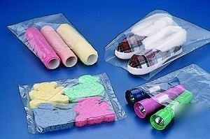 1000 - 5X7 2 mil clear plastic poly bags