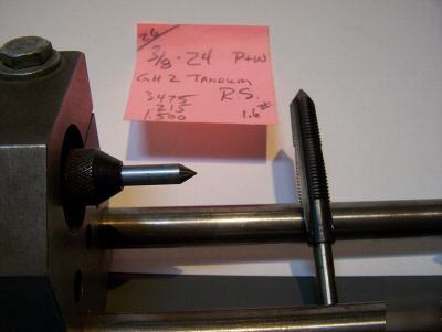 26PCS ~rs~ 3/8-24 GH2 3 flute tandem nut taps 