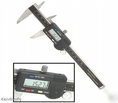 New digital vernier caliper 6 inch measure high quality