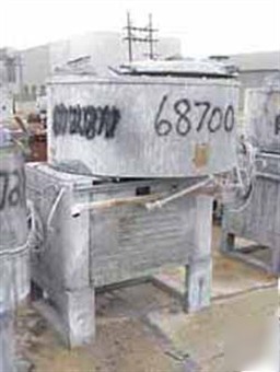 Used: henschel cooler, model FM500CK, stainless steel.