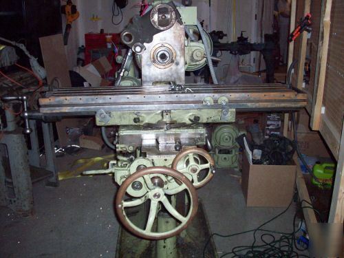 Garvin horizontal milling machine 9