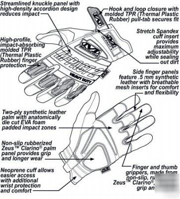 Mechanix m-pact 2 gloves black xl