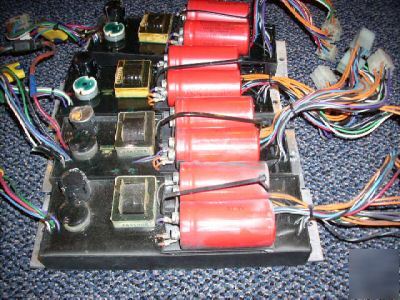 4 whelen 6 head power supplies for repair